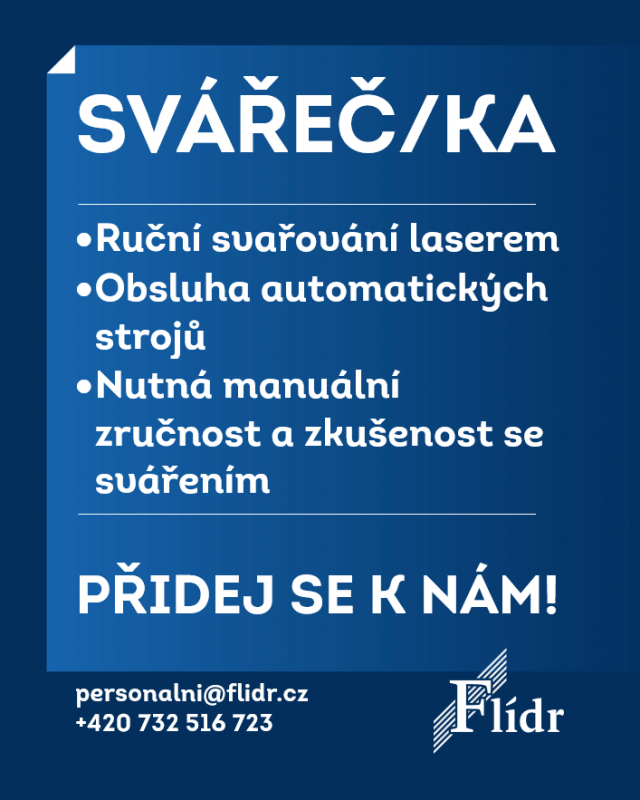 svářečka - březen